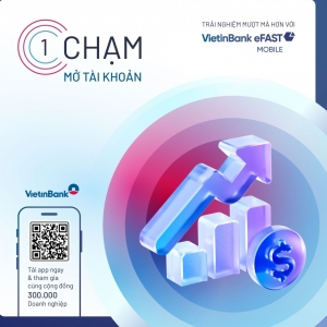 1 chạm mở tài khoản doanh nghiệp: Khi ngân hàng số hiểu đúng nhịp sống của chủ doanh nghiệp