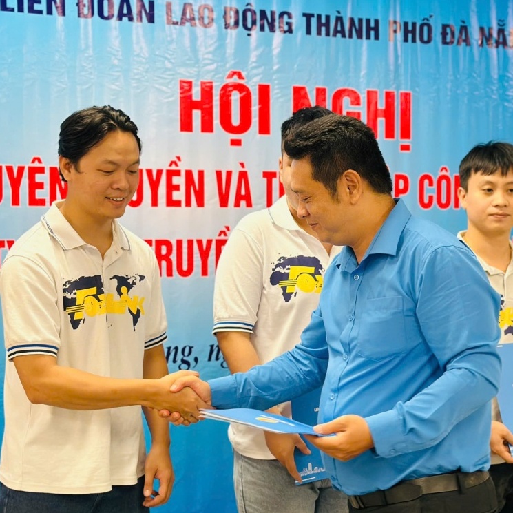 Thành lập CĐCS Công ty TNHH Truyền thông Microlink Đà Nẵng