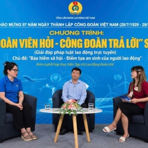Công bố danh sách trúng thưởng Minigame trong chương trình "Đoàn viên hỏi - Công đoàn trả lời" số 2