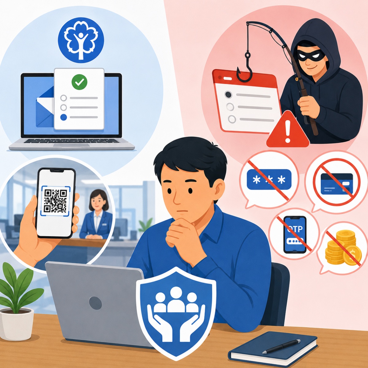 Thông báo quan trọng từ BHXH Việt Nam: Người lao động cảnh giác với khảo sát giả mạo