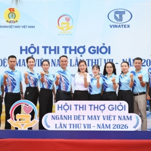 [Trực tiếp] Tổng kết Hội thi thợ giỏi ngành Dệt May Việt Nam lần thứ VII