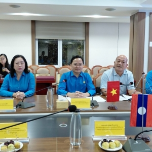 Đẩy mạnh hợp tác toàn diện giữa công đoàn hai nước Việt Nam - Lào
