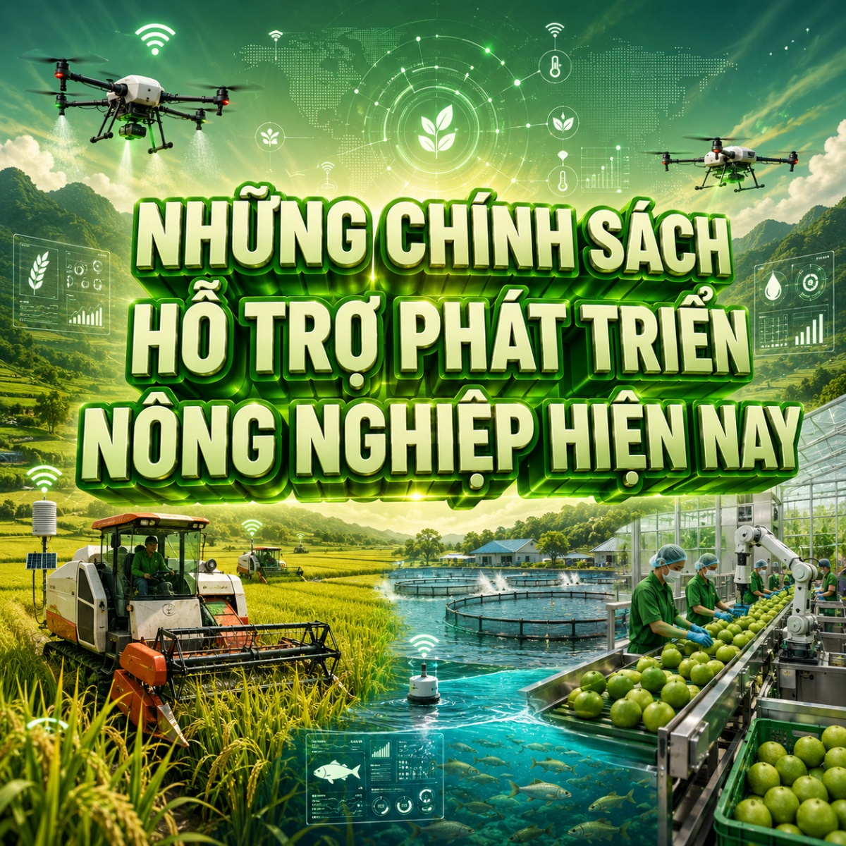 Những chính sách hỗ trợ phát triển nông nghiệp hiện nay