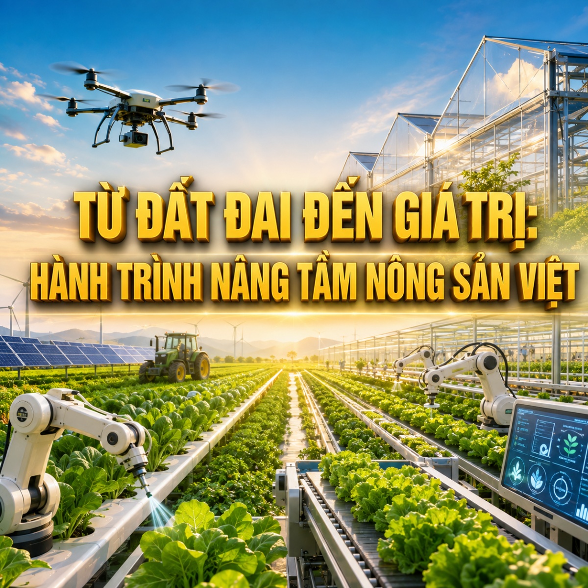 Từ đất đai đến giá trị: Hành trình nâng tầm nông sản Việt