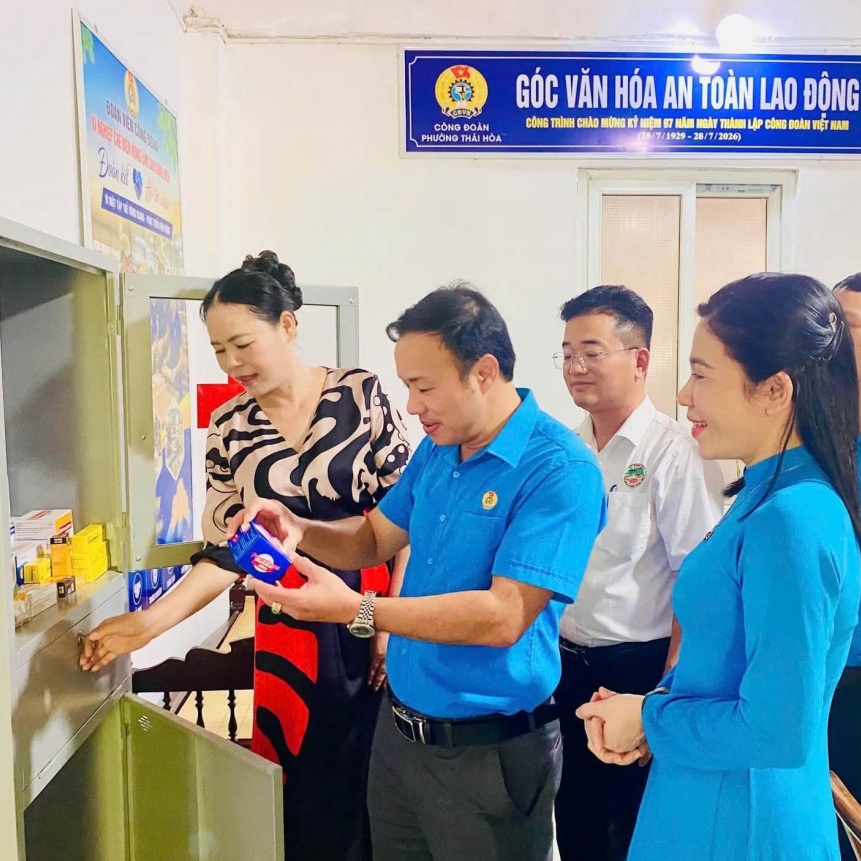 Từ “Góc văn hóa an toàn” đến hệ sinh thái chăm lo đoàn viên ở Nghệ An