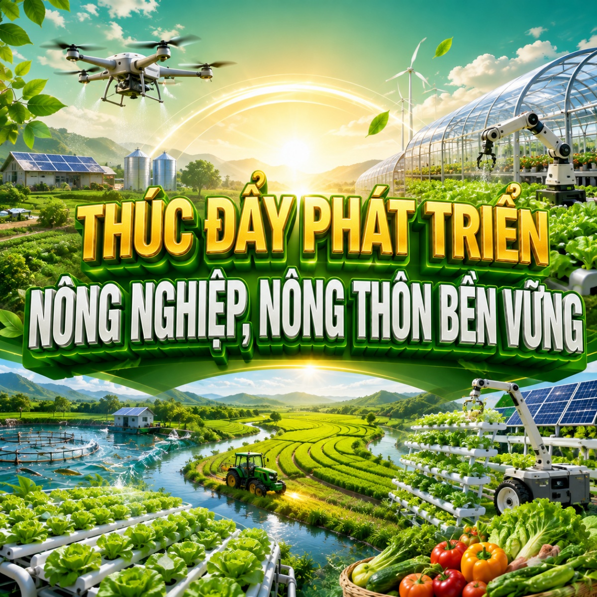 Thúc đẩy phát triển nông nghiệp, nông thôn bền vững