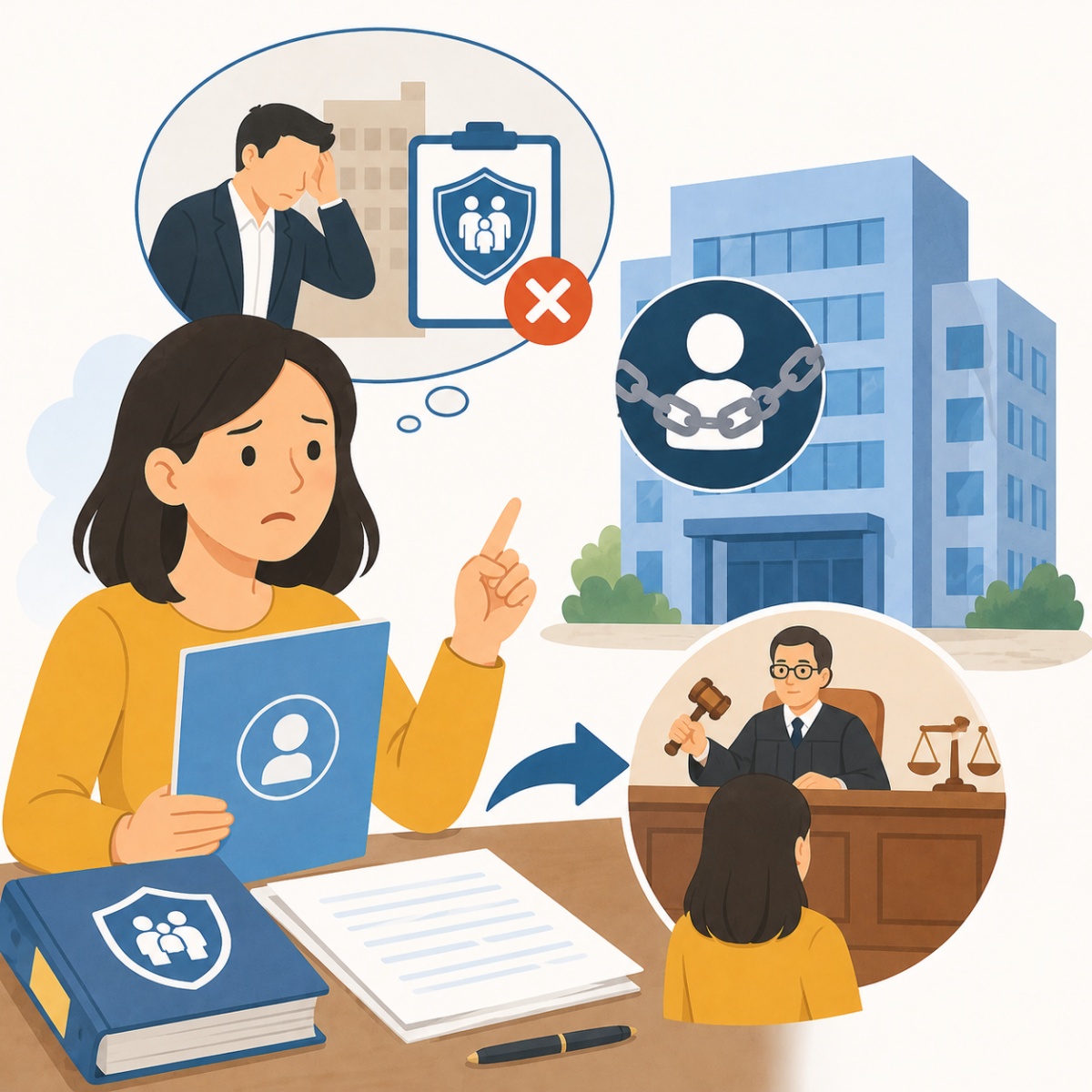 Người lao động có thể khởi kiện doanh nghiệp nợ bảo hiểm xã hội