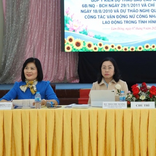 Công tác nữ công trước yêu cầu mới: Từ thấu hiểu, chăm lo đến đại diện