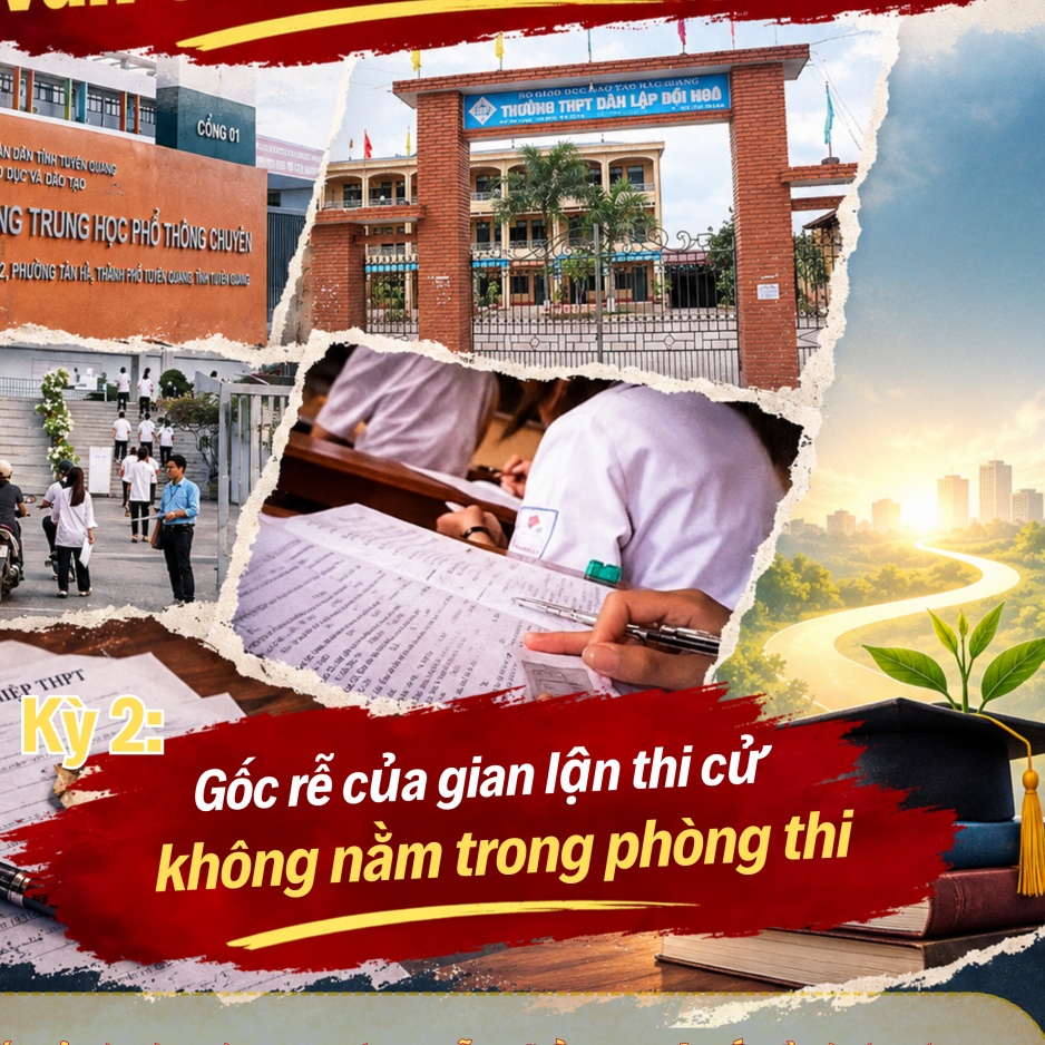Sau 20 năm, vẫn còn “vết thương” thi cử - Kỳ 2: Gốc rễ của gian lận thi cử không nằm trong phòng thi