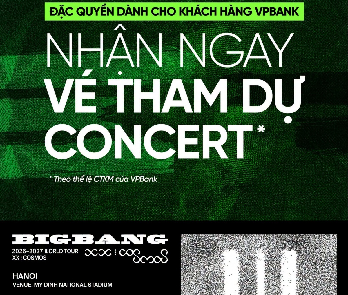 Tưởng lỡ hẹn BIGBANG, fan Việt “vỡ òa” khi VPBank mở thêm cơ hội trúng vé
