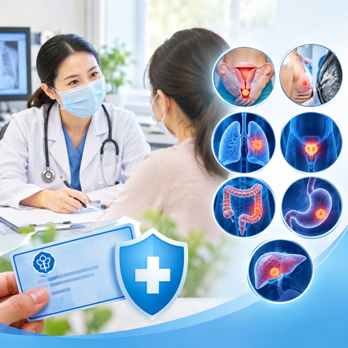 Dự kiến 7 bệnh ung thư được BHYT chi trả khám sàng lọc, chẩn đoán sớm