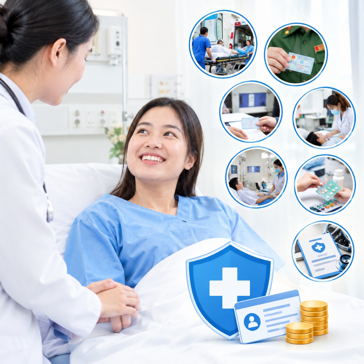 7 trường hợp được bảo hiểm xã hội thanh toán trực tiếp chi phí khám chữa bệnh