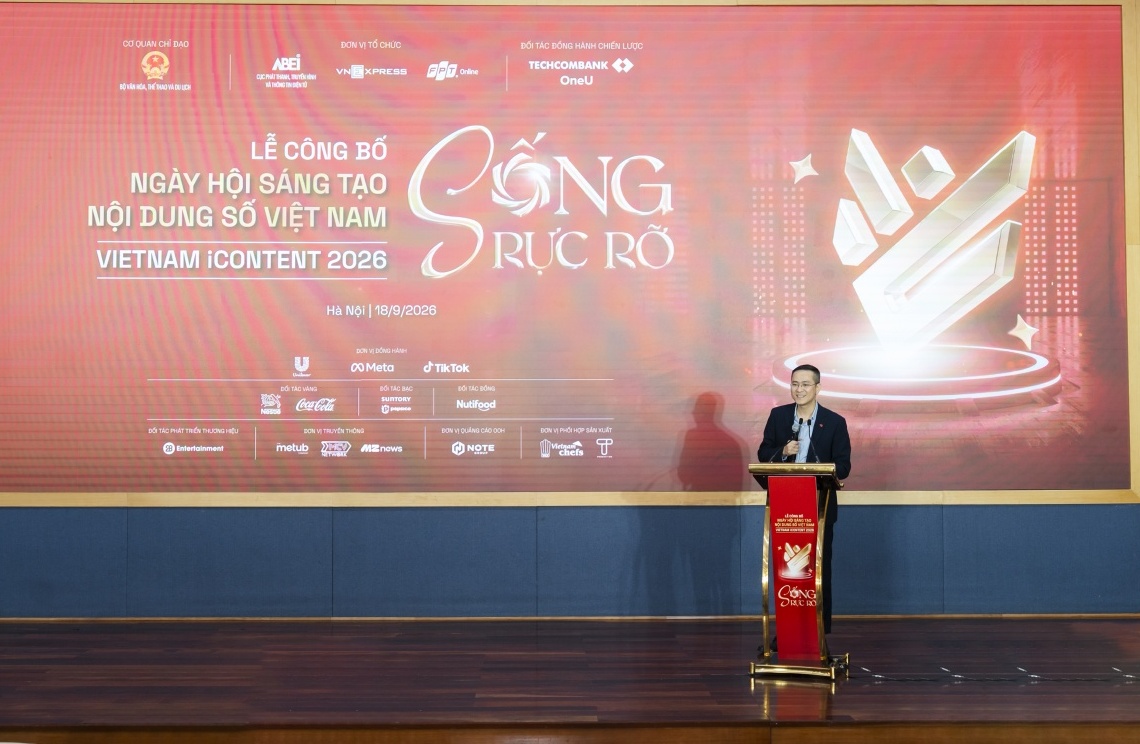 Techcombank là nhà đồng hành chiến lược “Ngày hội sáng tạo nội dung số Việt Nam 2026”