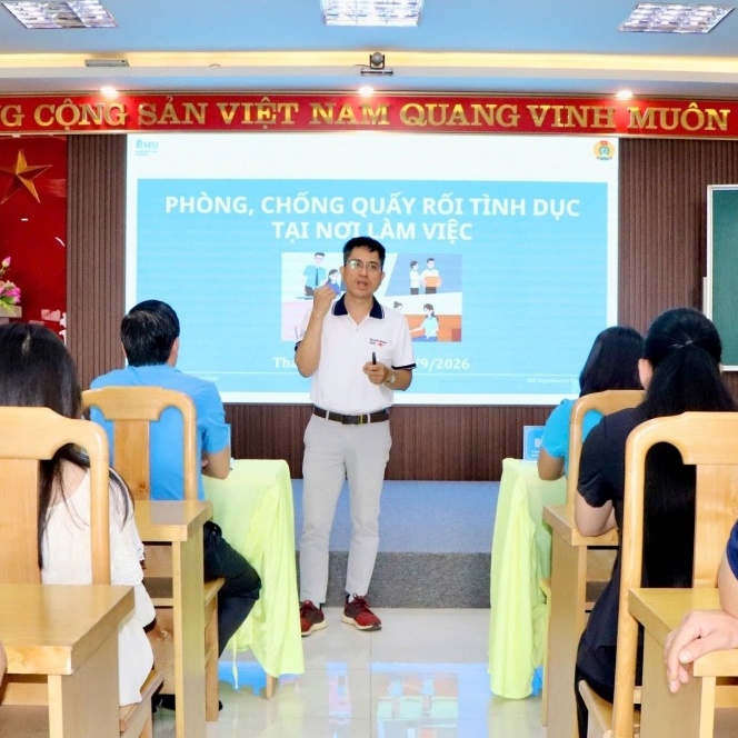 Công đoàn Thái Nguyên chung tay phòng, chống quấy rối tình dục tại nơi làm việc