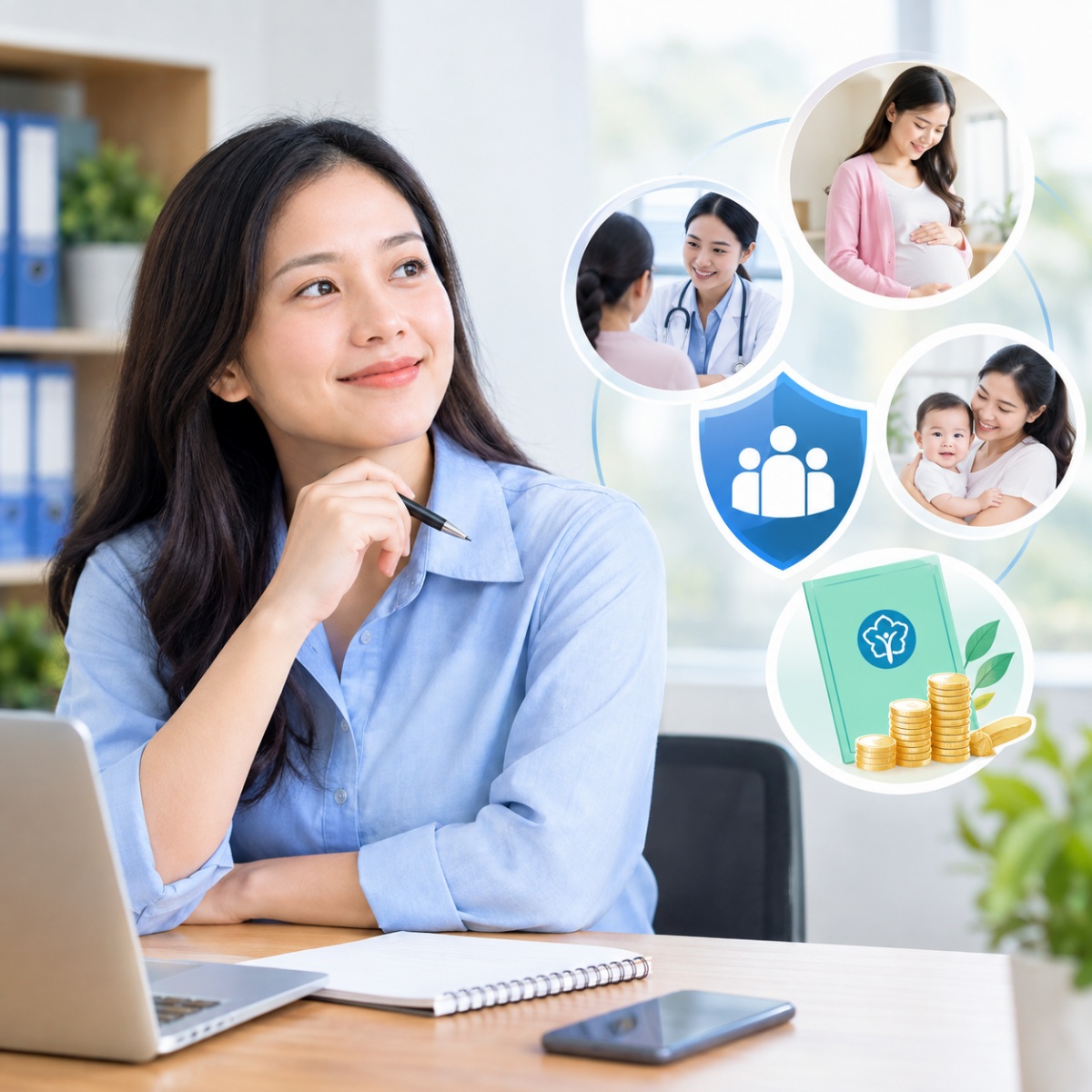 Nghỉ không lương vẫn đóng BHXH: Người lao động được hưởng quyền lợi gì?