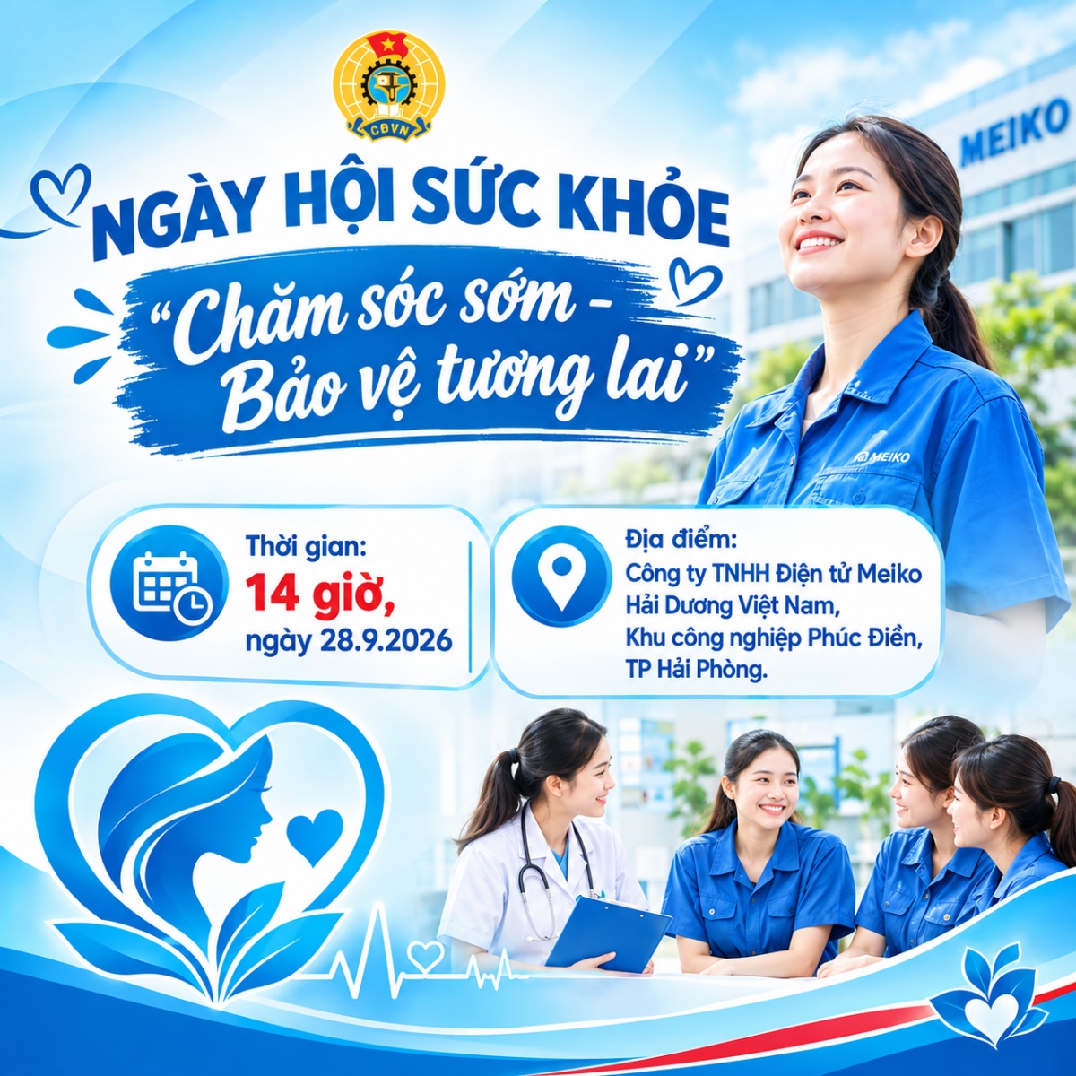 Những hoạt động tại Ngày hội sức khỏe “chăm sóc sớm - bảo vệ tương lai”