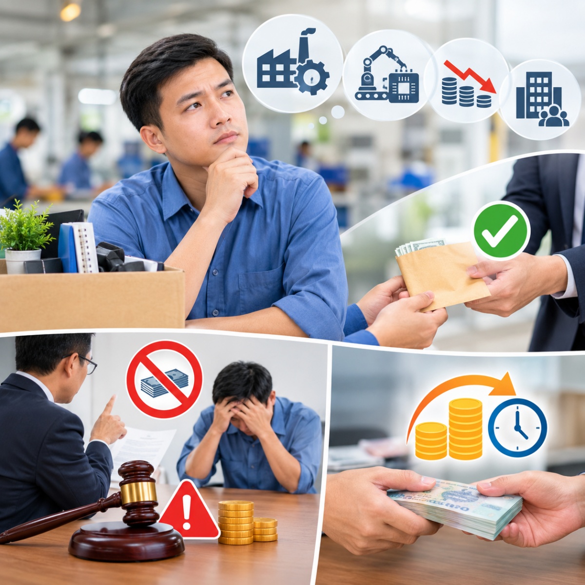 Điều kiện hưởng trợ cấp mất việc làm: Người lao động cần biết gì?