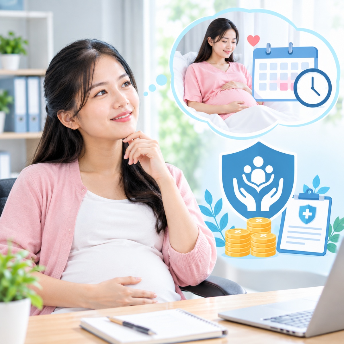 Bảo hiểm xã hội quy định thế nào về hưởng thai sản nửa ngày?