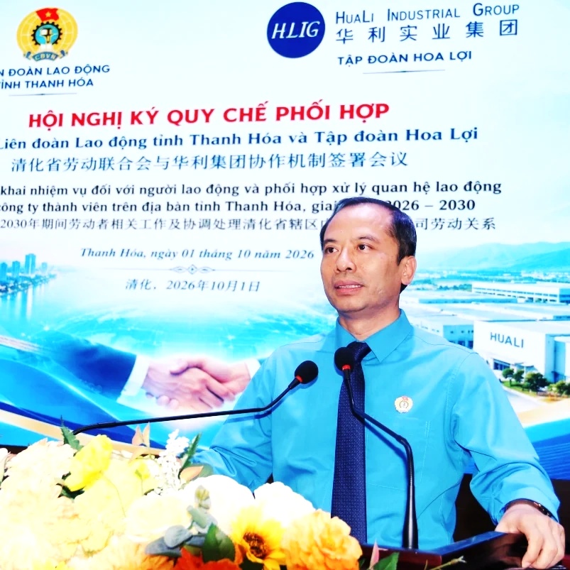 Công đoàn Thanh Hóa đồng hành cùng doanh nghiệp, vì quyền lợi người lao động