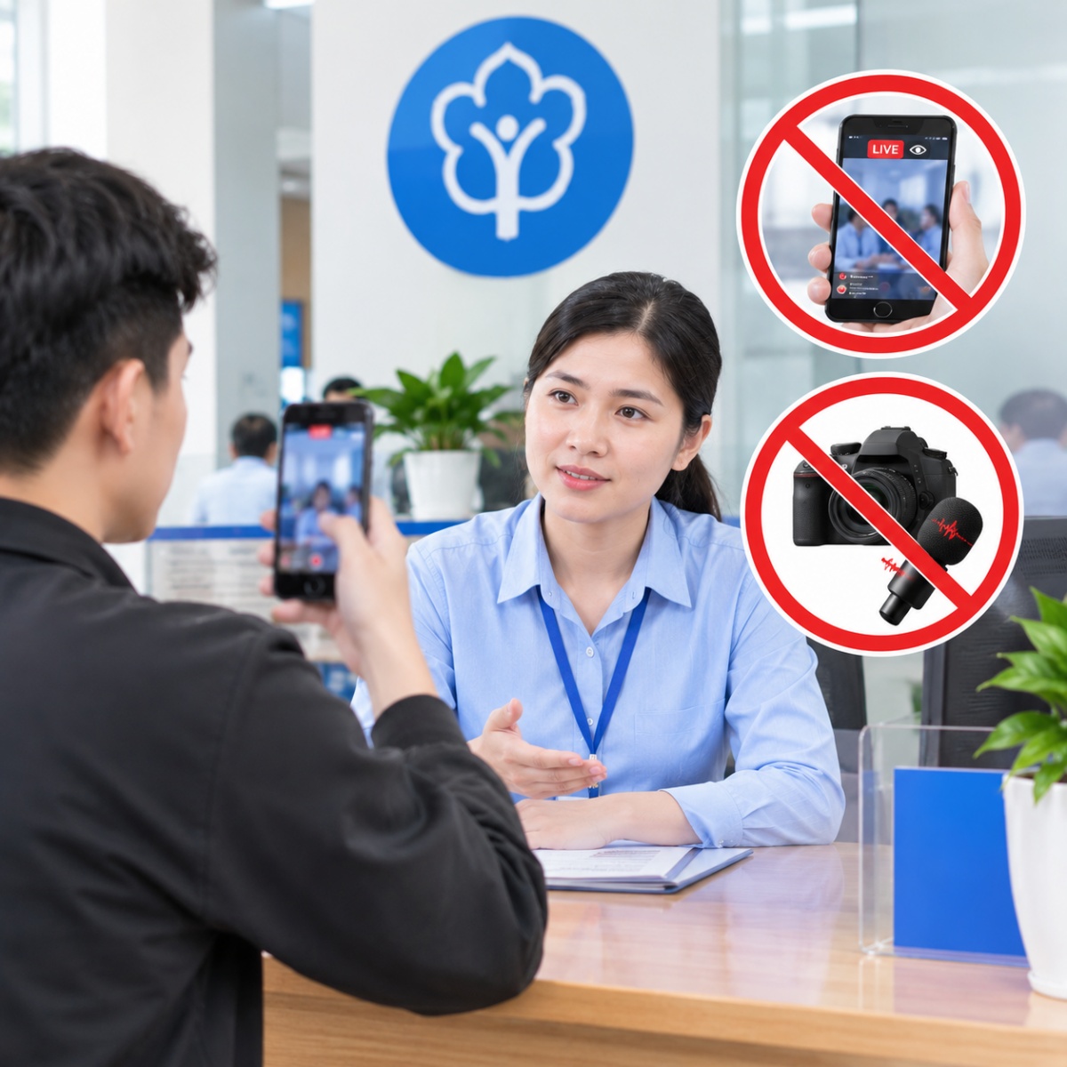 Bảo hiểm xã hội Việt Nam: Không tự ý ghi âm, livestream tại nơi tiếp công dân
