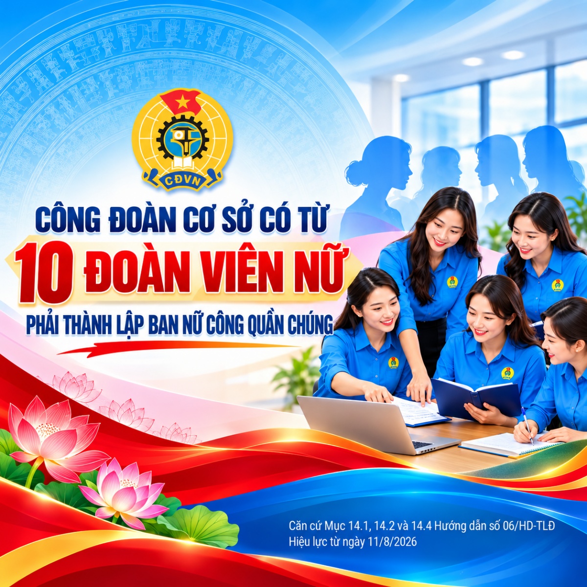 Quy định về tổ chức và hoạt động của Ban Nữ công quần chúng