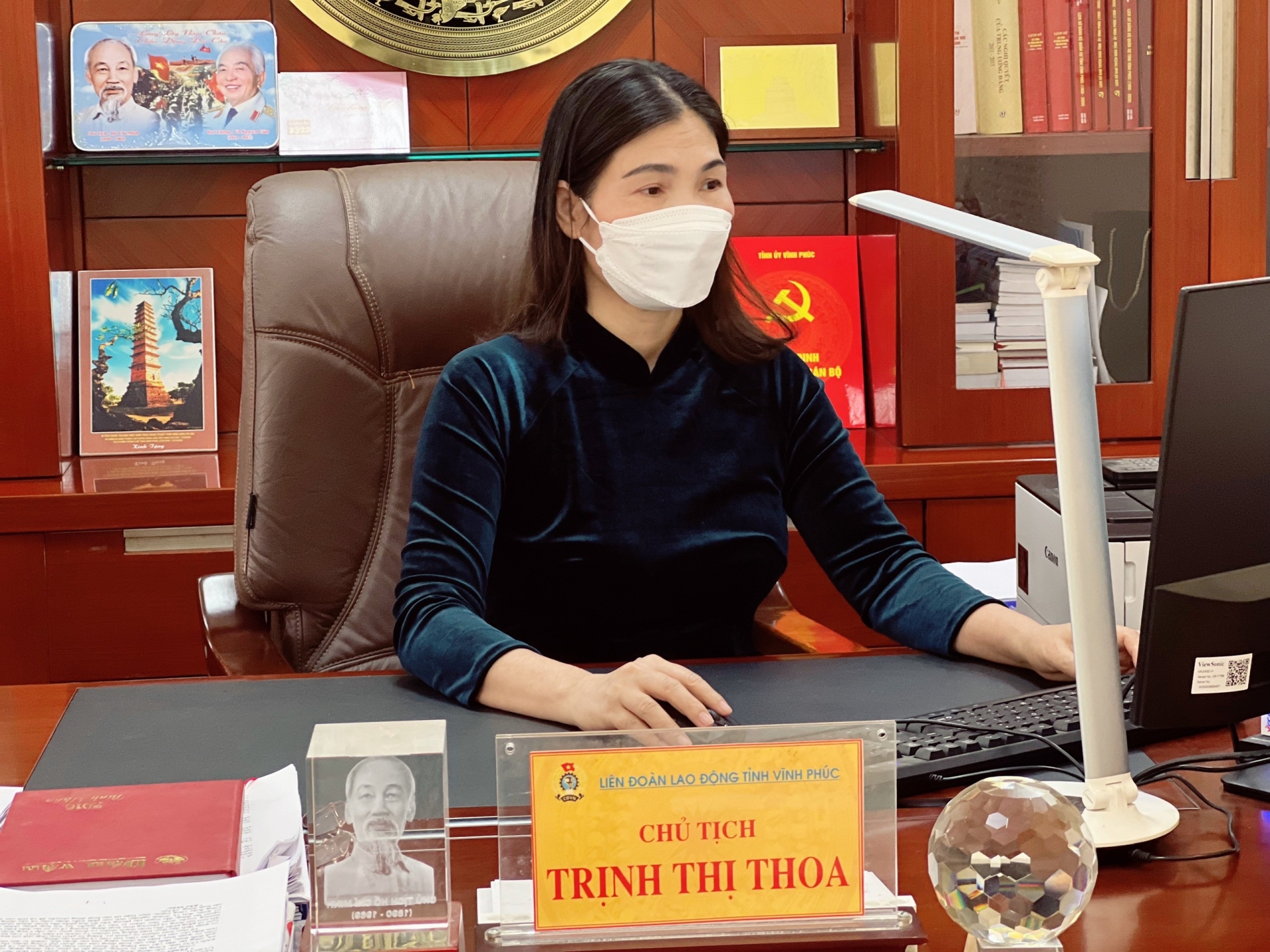 Nữ cán bộ, đoàn viên LĐLĐ tỉnh Vĩnh Phúc hưởng ứng Tuần lễ Áo dài năm 2022 Nữ cán bộ, đoàn viên LĐLĐ tỉnh Vĩnh Phúc hưởng ứng Tuần lễ Áo dài năm 2022