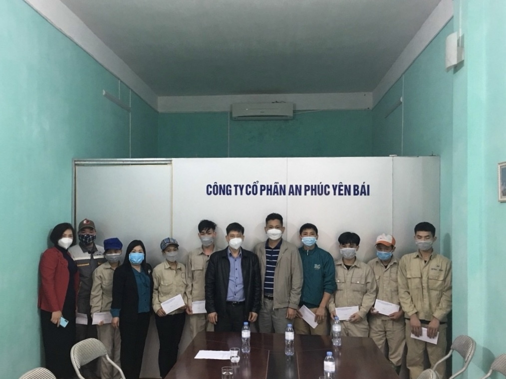 Công đoàn Yên Bái tích cực chăm lo cho người lao động Công đoàn Yên Bái tích cực chăm lo cho người lao động