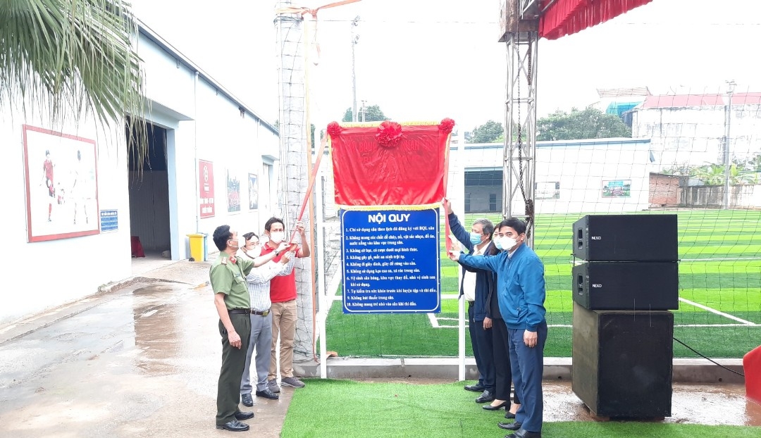 Prime Group xây dựng nhà thi đấu hơn 1,1 tỷ đồng cho người lao động