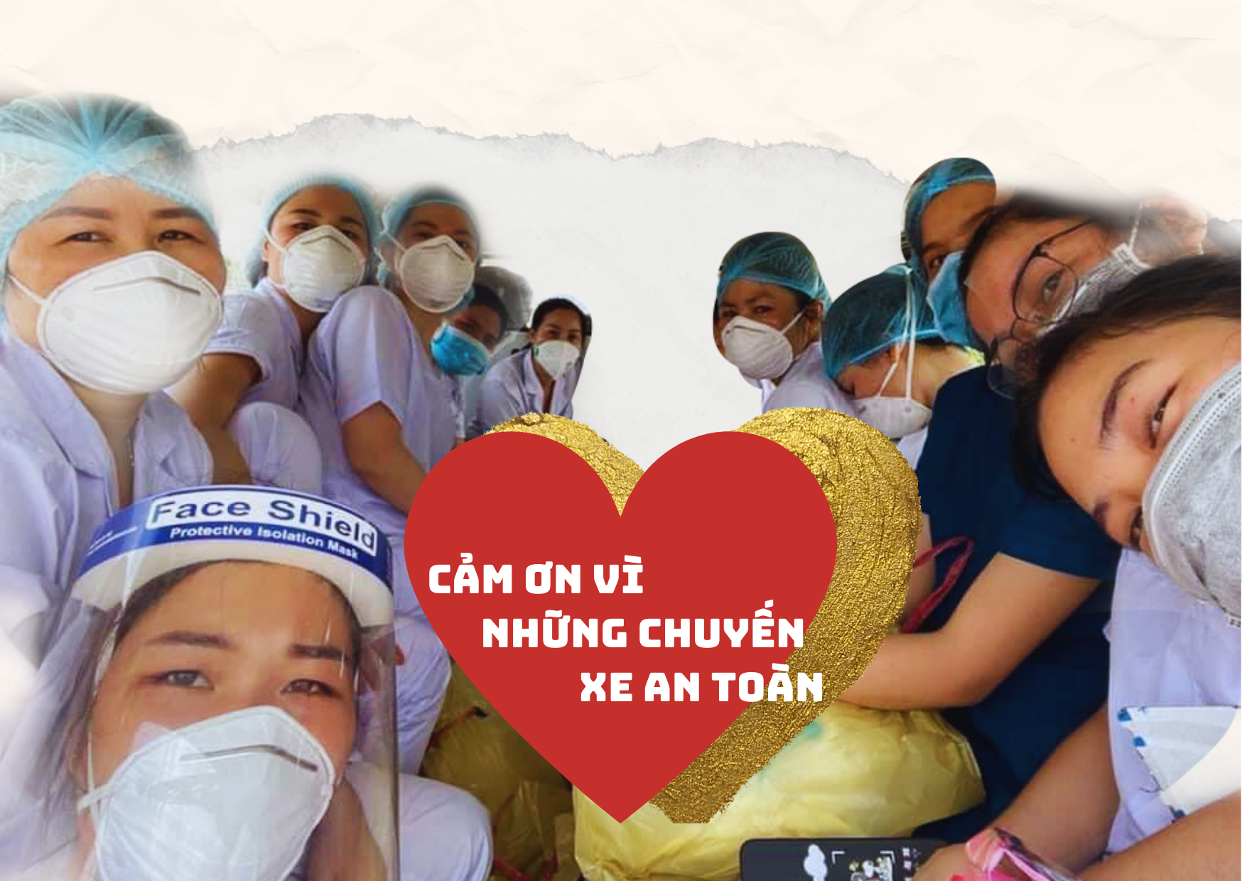 Vượt 1200km, hai bố con lái xe cứu thương vào TP HCM xin tình nguyện chống Covid