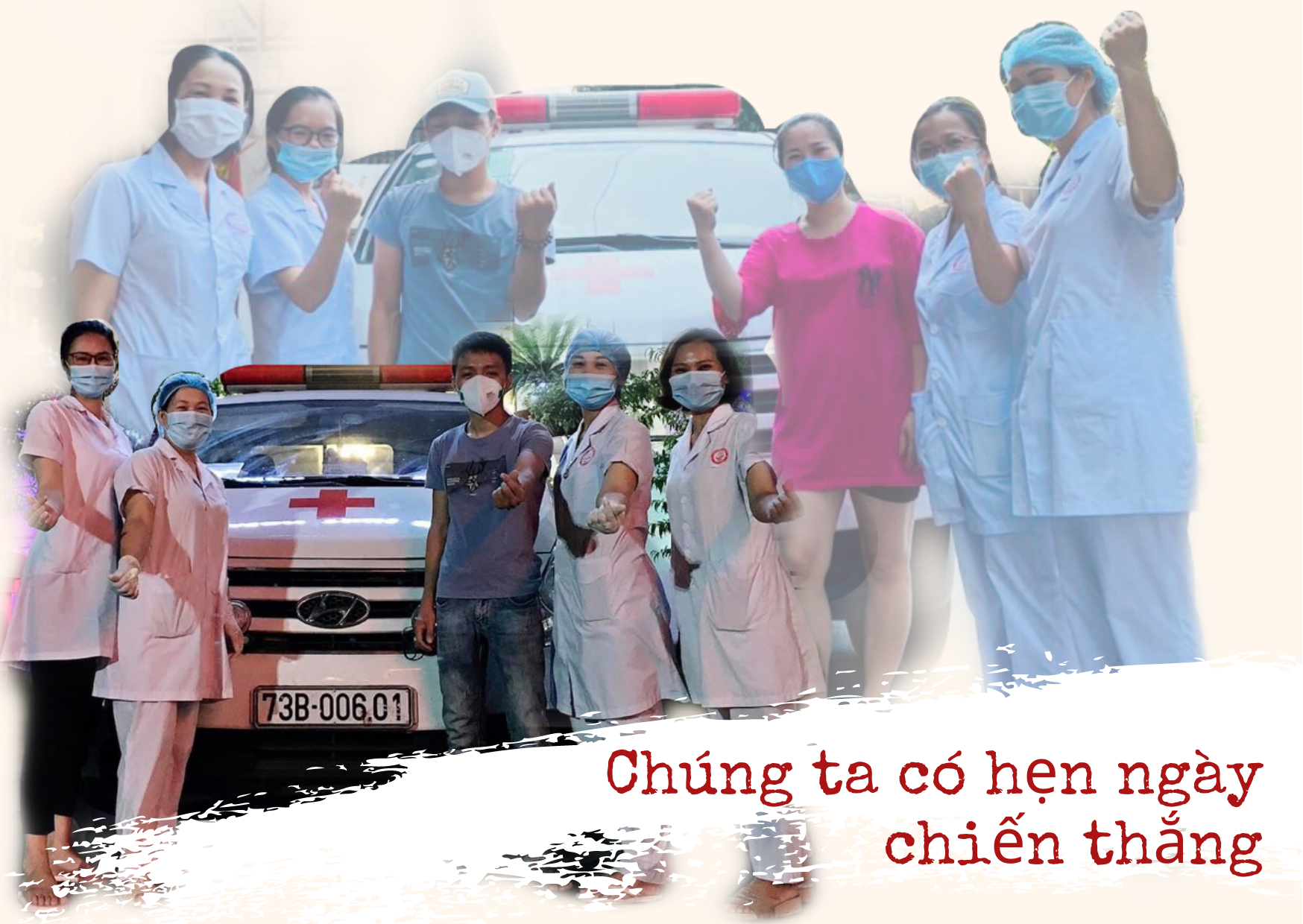 Vượt 1200km, hai bố con lái xe cứu thương vào TP HCM xin tình nguyện chống Covid