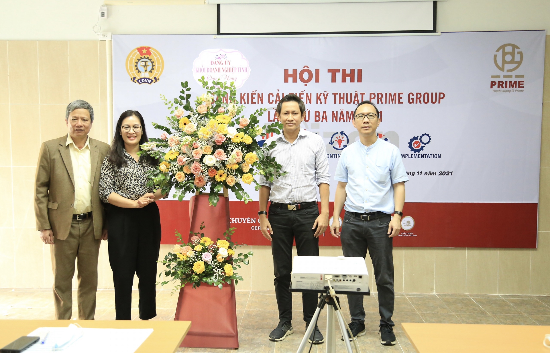 ahfijworiuwagfiwajfohesfofkwahfhafo Tinh thần Kaizen của Prime Group