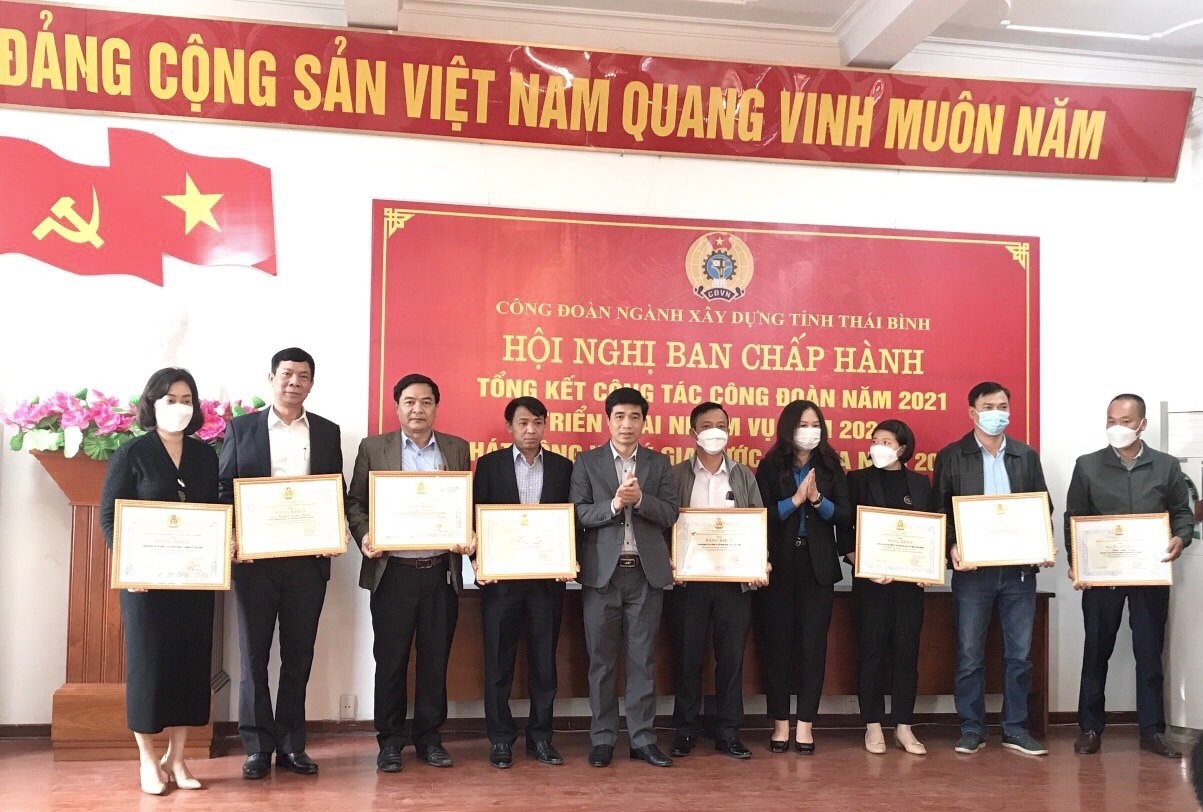 Thái Bình: Công đoàn ngành Công Thương, Xây dựng tổng kết hoạt động trong năm 2021 Thái Bình: Công đoàn ngành Công Thương, Xây dựng tổng kết hoạt động trong năm 2021