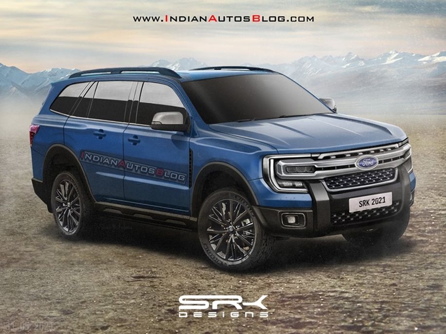 Lộ diện Ford Everest 2022, thiết kế 