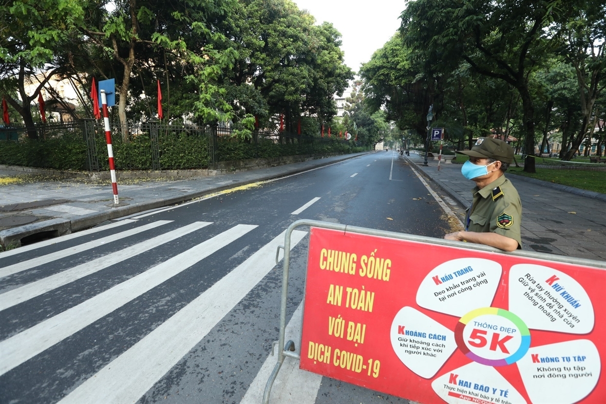 Hà Nội - ngày đầu giãn cách đợt 2 Hà Nội - ngày đầu giãn cách đợt 2