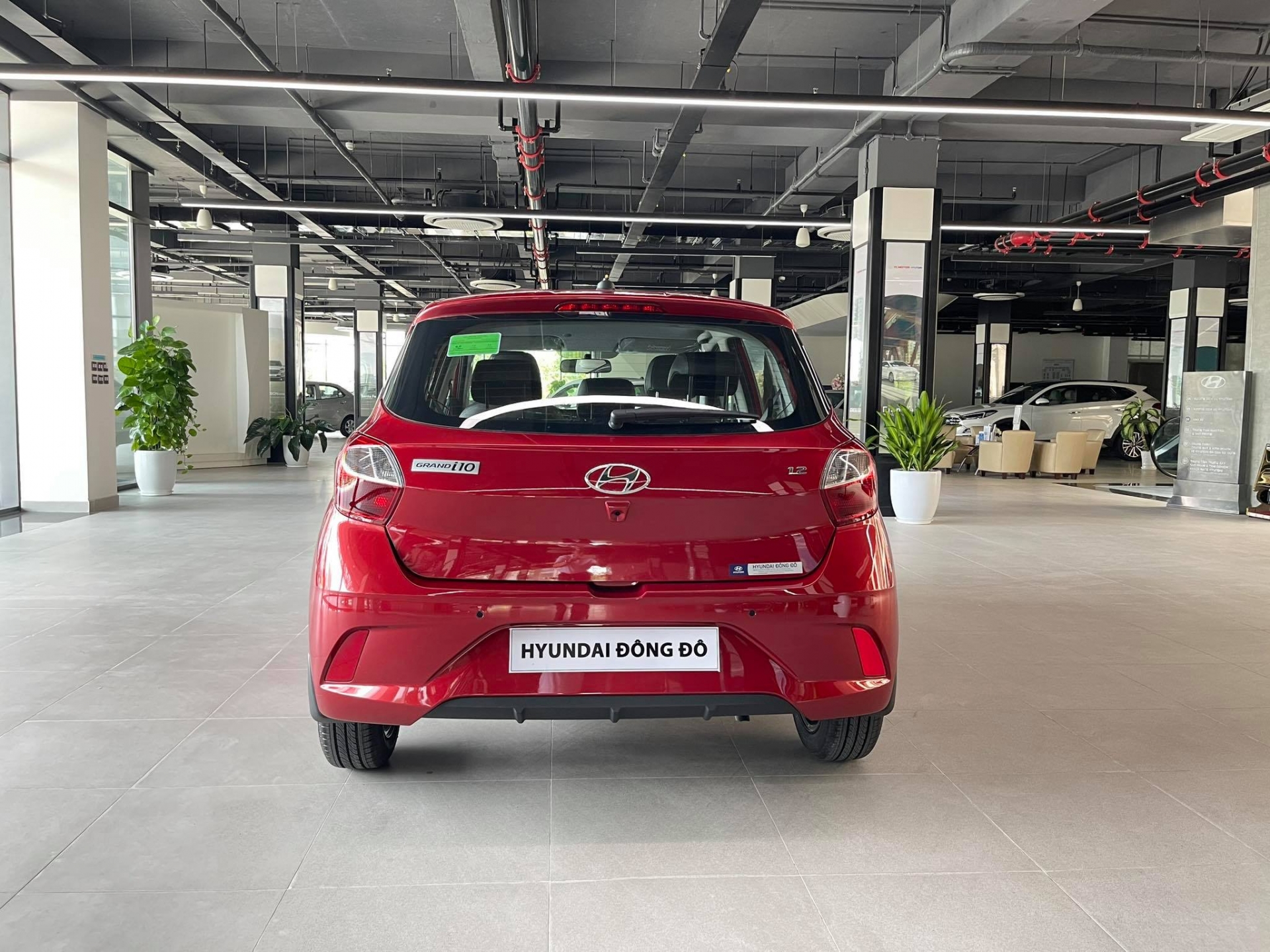 Hình thực tế Hyundai Grand i10 phiên bản 1.2AT giá 435 triệu đồng
