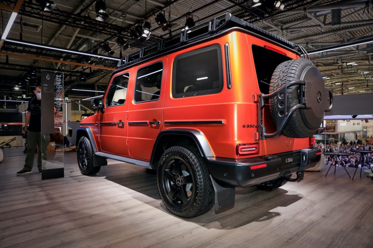 Mercedes mang G-Class 2022 đến triển lãm ô tô IAA Mobility 2021 Mercedes mang G-Class 2022 đến triển lãm ô tô IAA Mobility 2021