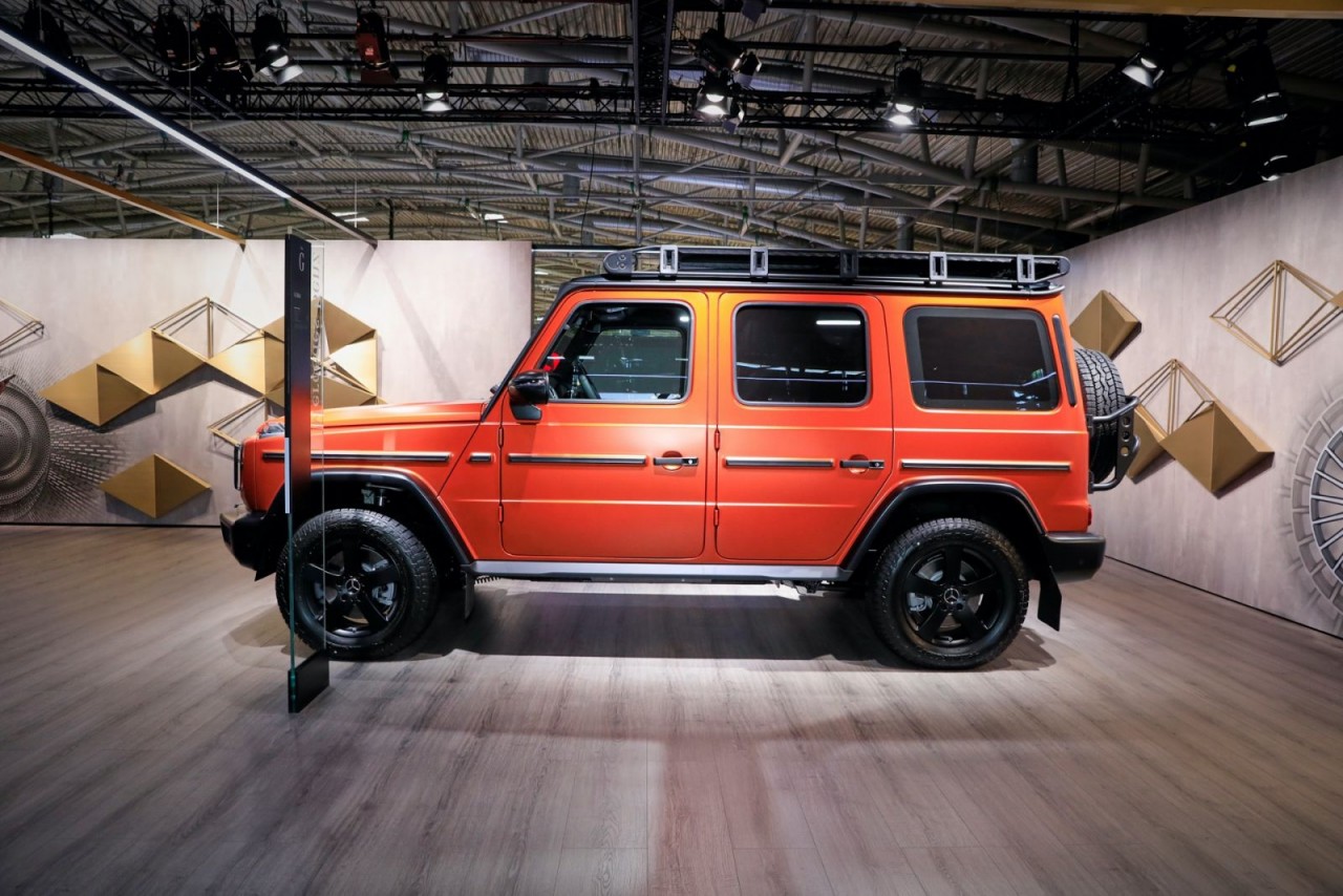 Mercedes mang G-Class 2022 đến triển lãm ô tô IAA Mobility 2021 Mercedes mang G-Class 2022 đến triển lãm ô tô IAA Mobility 2021
