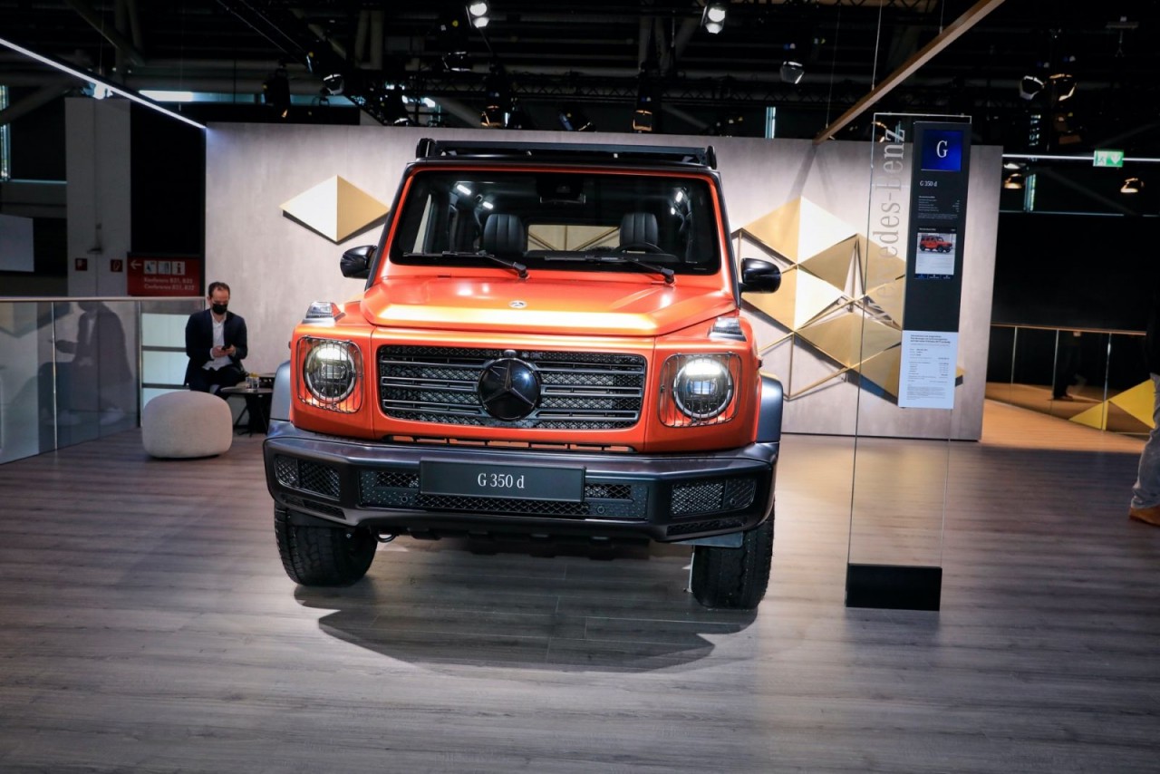 Mercedes mang G-Class 2022 đến triển lãm ô tô IAA Mobility 2021 Mercedes mang G-Class 2022 đến triển lãm ô tô IAA Mobility 2021