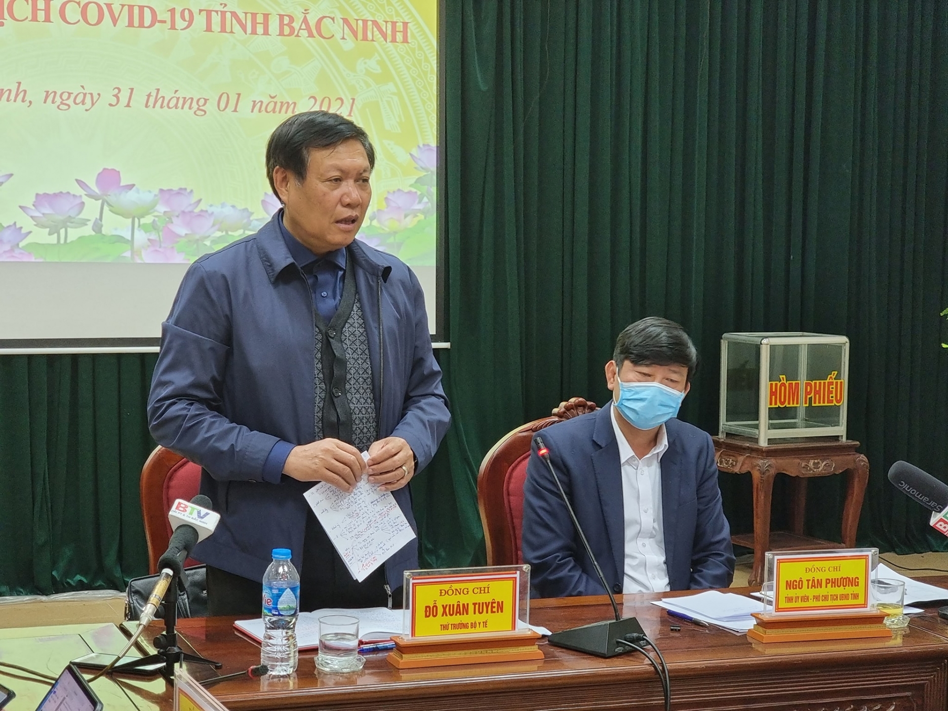 Có đông công nhân, huyện Quế Võ đang là điểm lo ngại về dịch Covid-19