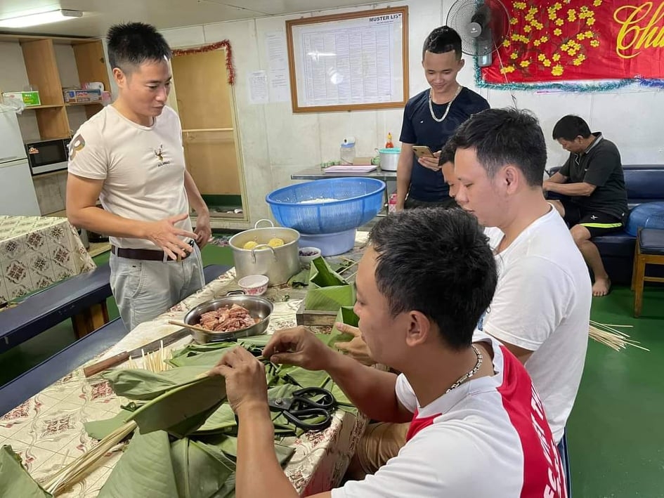 Người thuyền trưởng và kí ức Tết trên tàu viễn dương