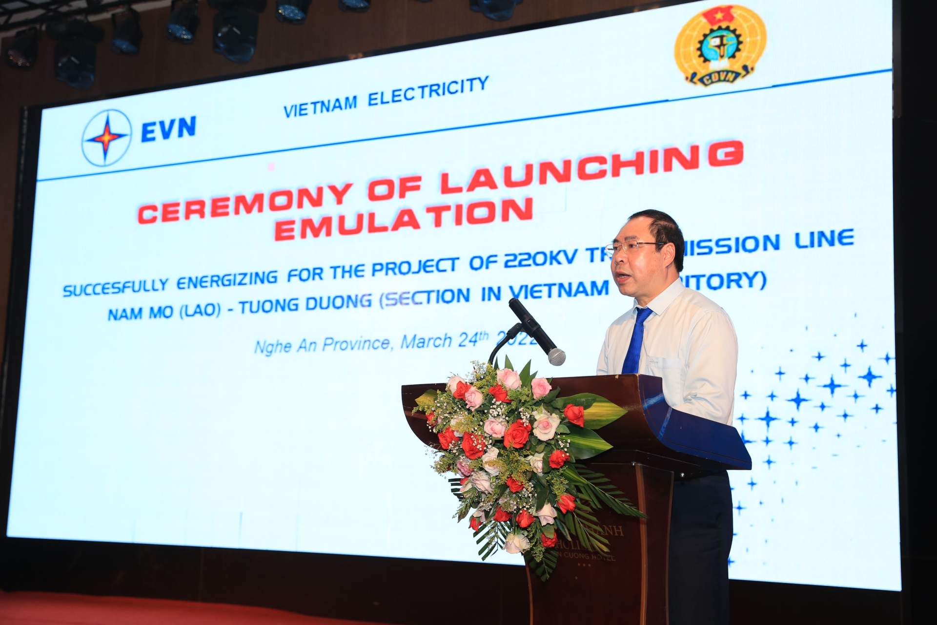 Đảm bảo an toàn, chất lượng, tiến độ dự án đường dây 220kV Nậm Mô - Tương Dương