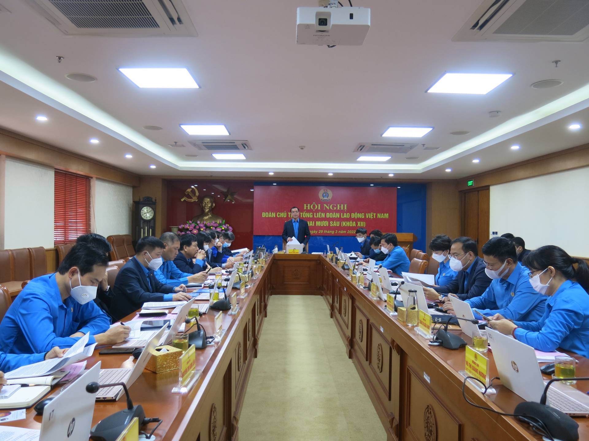 Hội nghị lần thứ 26 Đoàn Chủ tịch Tổng LĐLĐ Việt Nam (Khóa XII) Hội nghị lần thứ 26 Đoàn Chủ tịch Tổng LĐLĐ Việt Nam (Khóa XII)