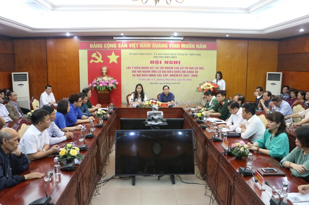 Chủ tịch LĐLĐ TP Hà Nội được 100% cử tri nơi cư trú tín nhiệm Chủ tịch LĐLĐ TP Hà Nội được 100% cử tri nơi cư trú tín nhiệm