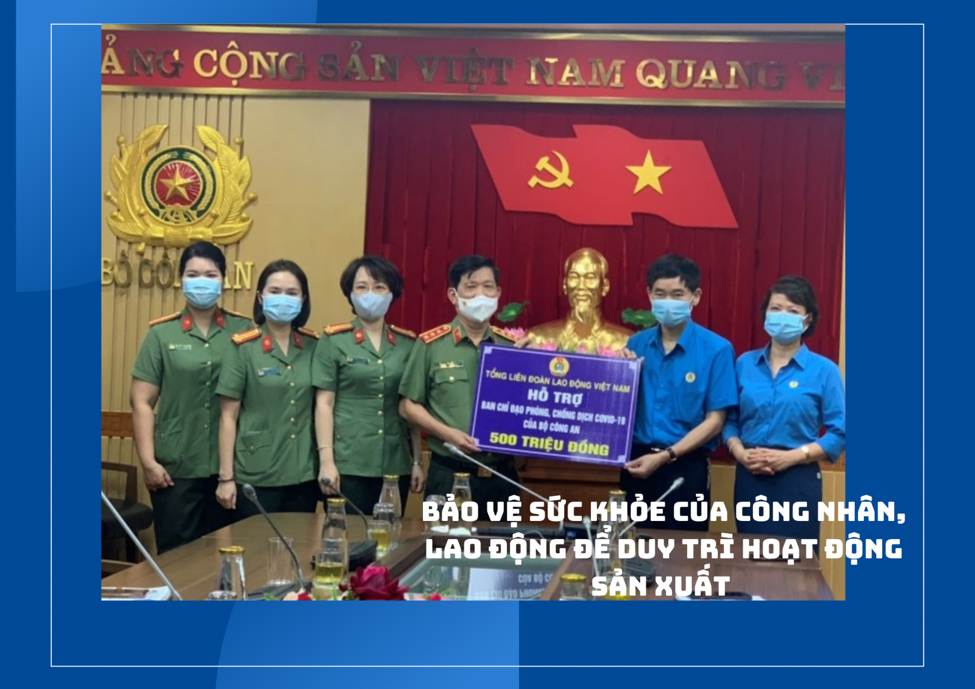 Bảo vệ sức khỏe của công nhân, lao động để duy trì hoạt động sản xuất Bảo vệ sức khỏe của công nhân, lao động để duy trì hoạt động sản xuất
