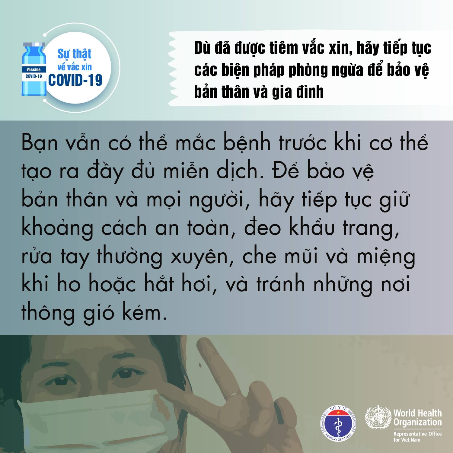 Bộ Y tế khuyến cáo những sự thật về vaccine phòng Covid-19
