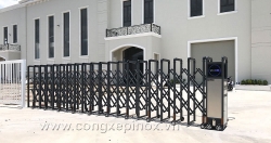 Cổng xếp inox, barie tự động Trường Hưng Phát: An toàn và bền đẹp