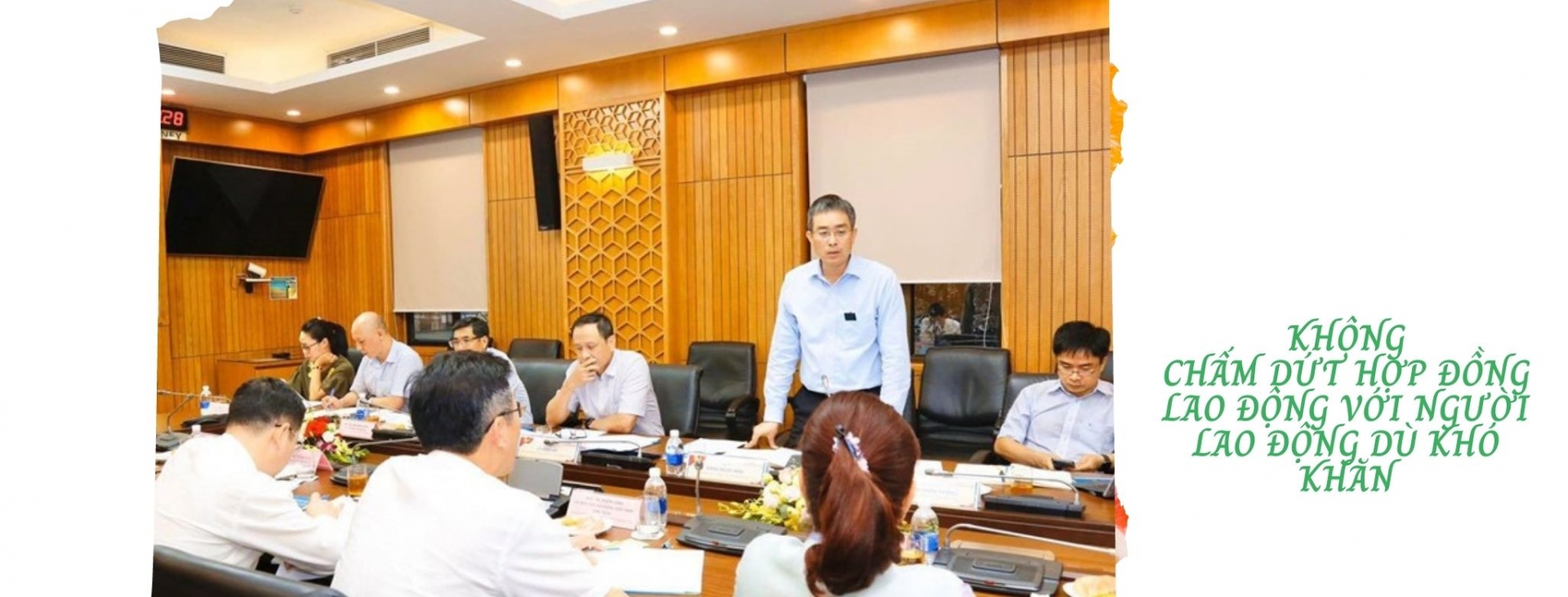 Không chấm dứt hợp đồng lao động với người lao động dù khó khăn