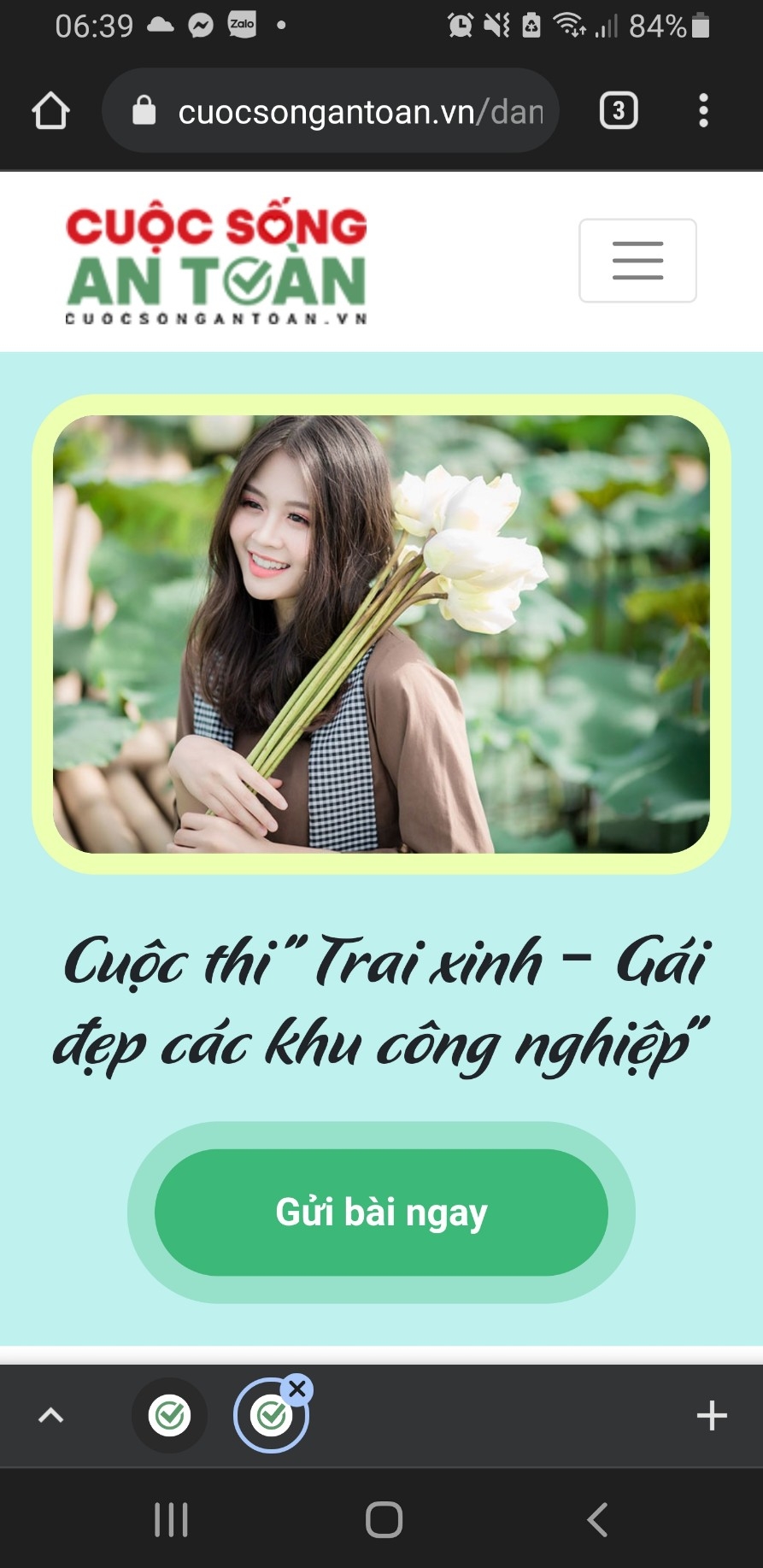 Cách gửi clip TikTok dự thi 