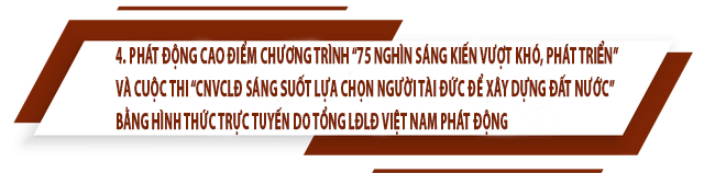 Công đoàn Thanh Hóa đạt kết quả toàn diện, nổi bật trong năm 2021 Công đoàn Thanh Hóa đạt kết quả toàn diện, nổi bật trong năm 2021