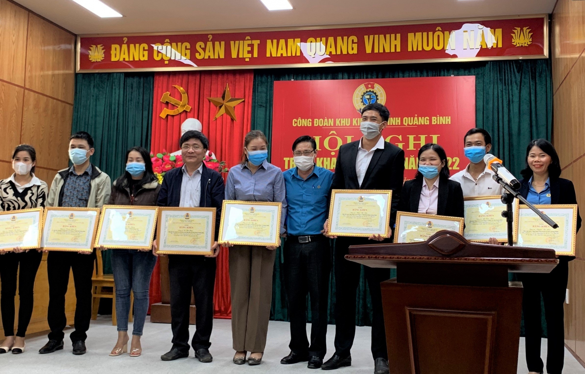 Công đoàn KKT tỉnh Quảng Bình: Tập trung chăm lo cho đoàn viên, NLĐ trong dịch bệnh